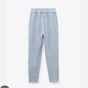 Zara Jogging Pants Dressy Trousers New Light Grey joggers